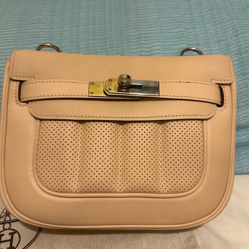 Hermes Berline mini Shoulder Bag with Turn-Lock Hardware